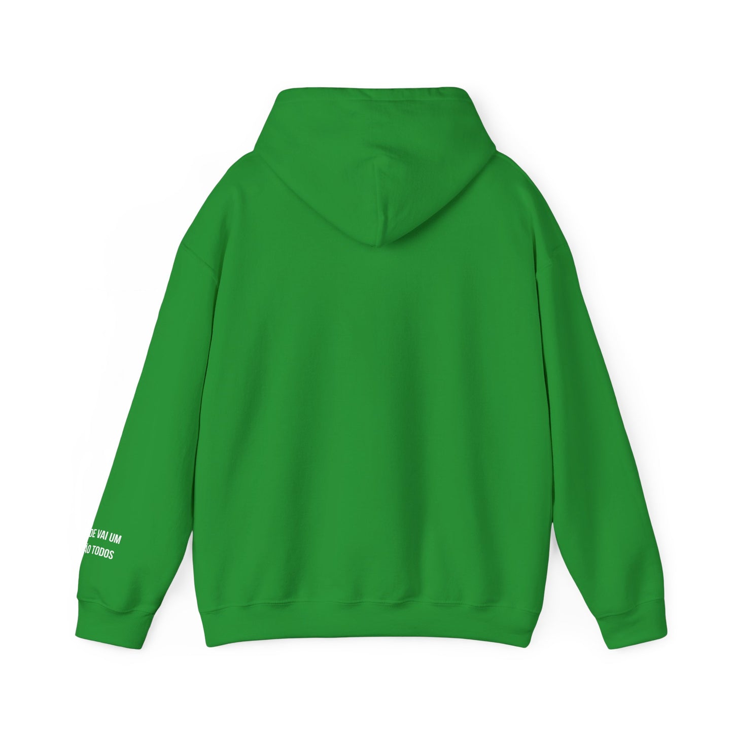 Spirit Lion Unisex Hoodie with Motto Sleeve Print
