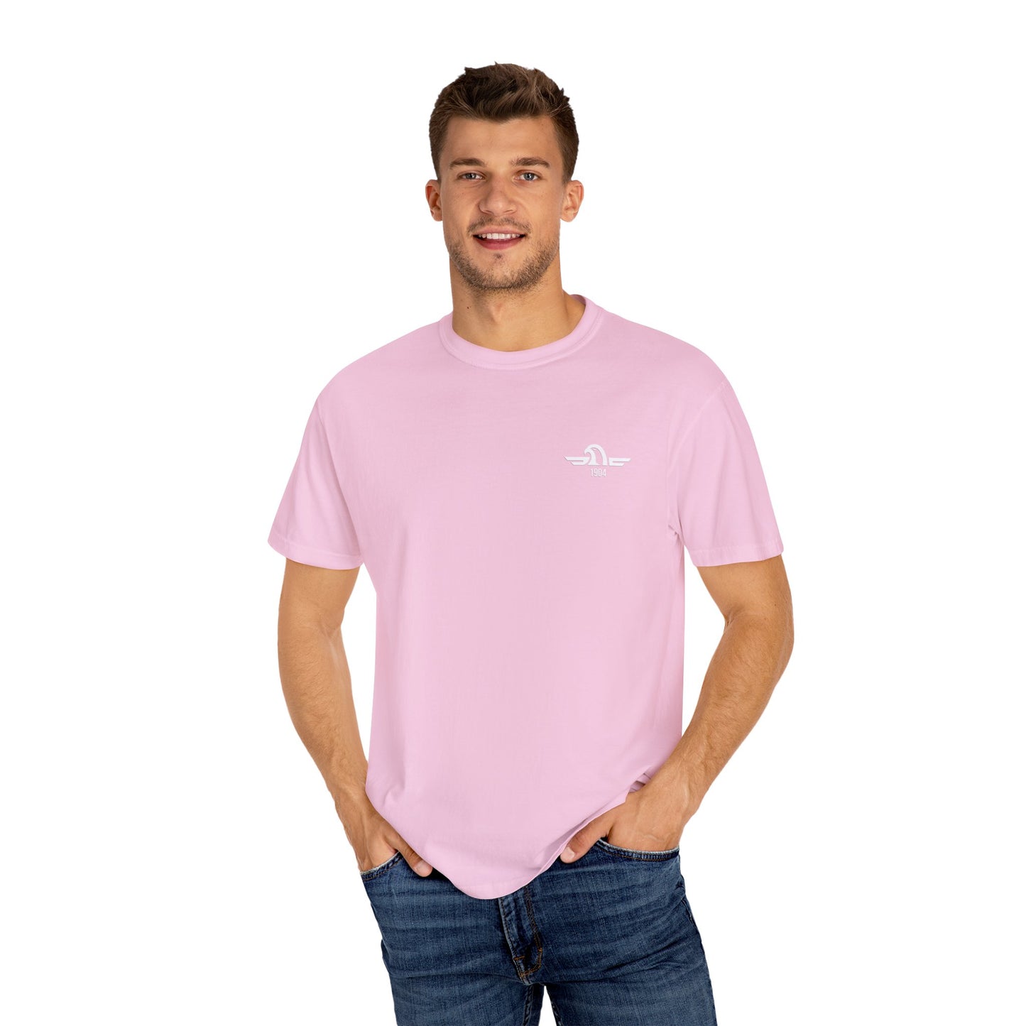 Origins 1904 Unisex Minimal Tee with Eagle Detail
