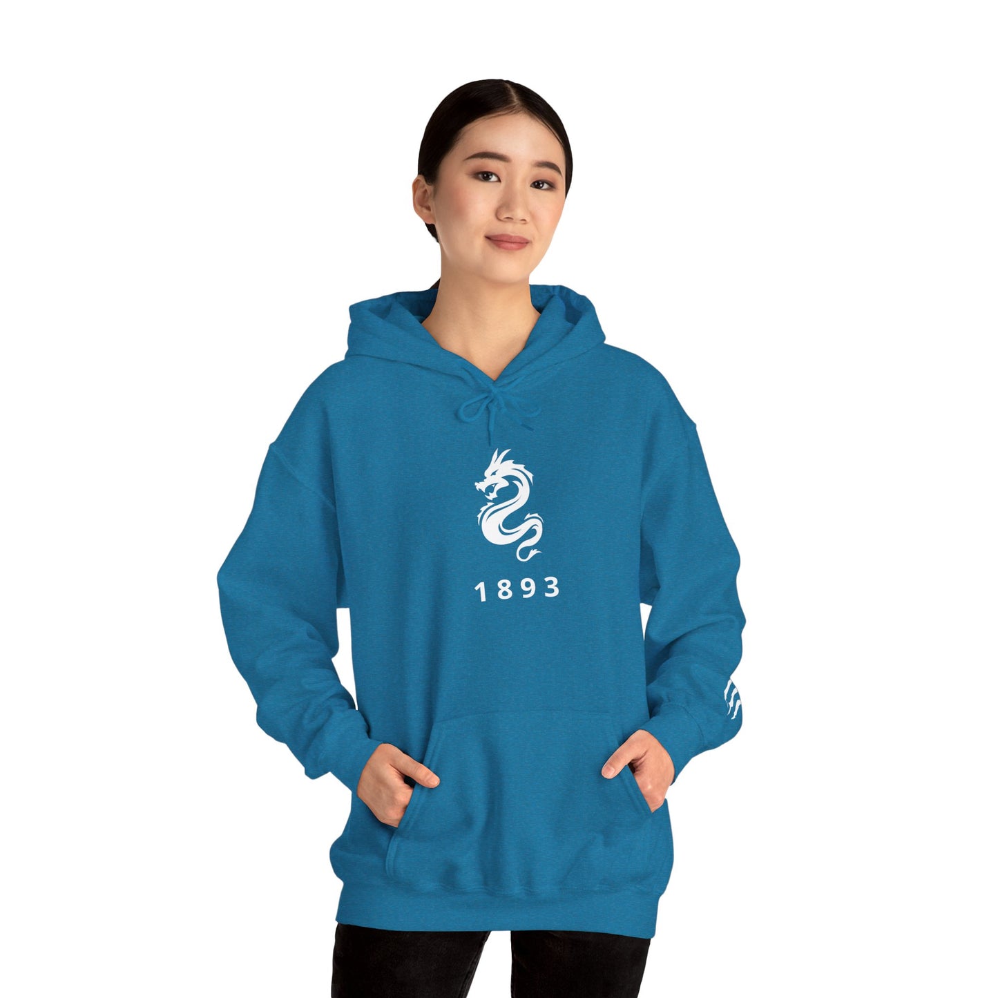 Spirit Dragon Unisex Hoodie with Dragon Claw Sleeve Print
