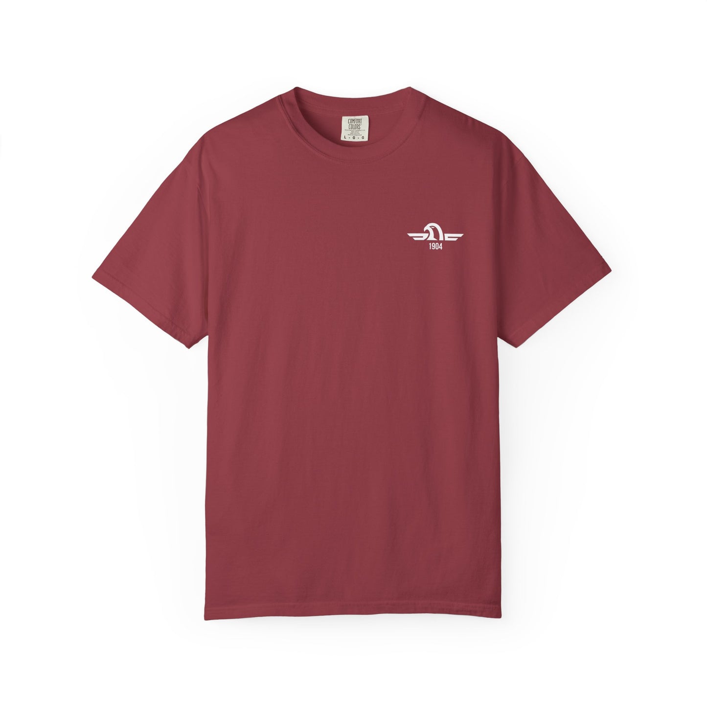 Origins 1904 Unisex Minimal Tee with Eagle Detail