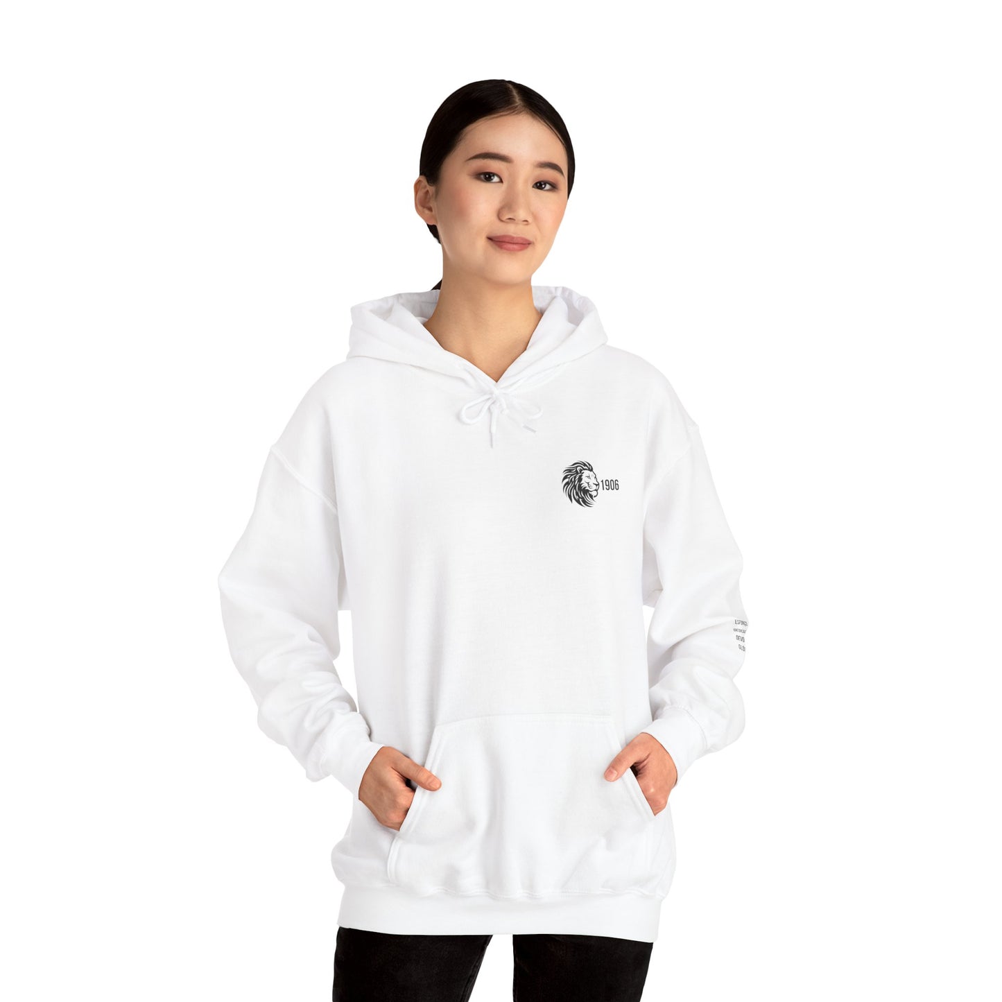 Origins 1906 Unisex Hoodie +  Motto Sleeve Detail