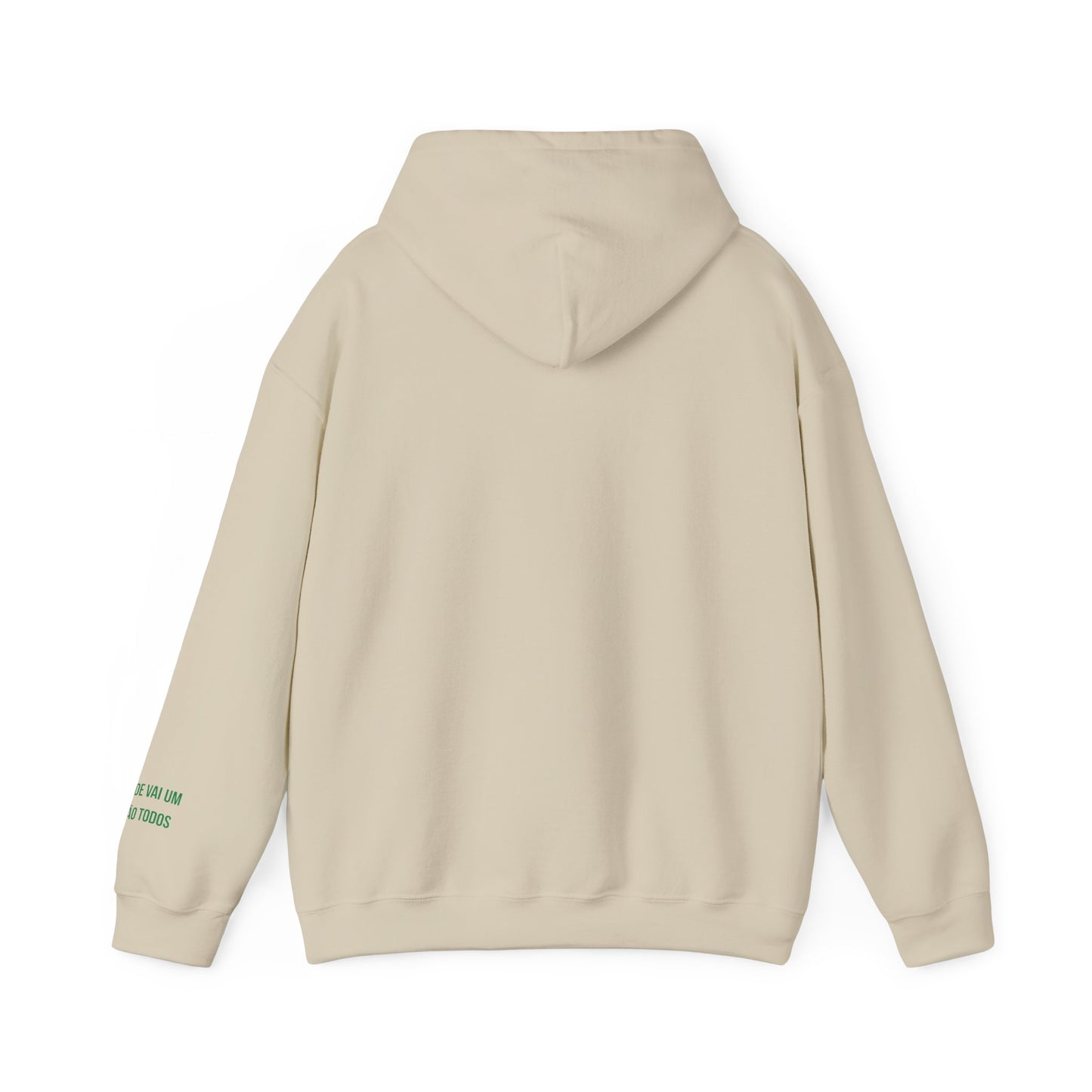 Spirit Lion Unisex Hoodie with Motto Sleeve Print