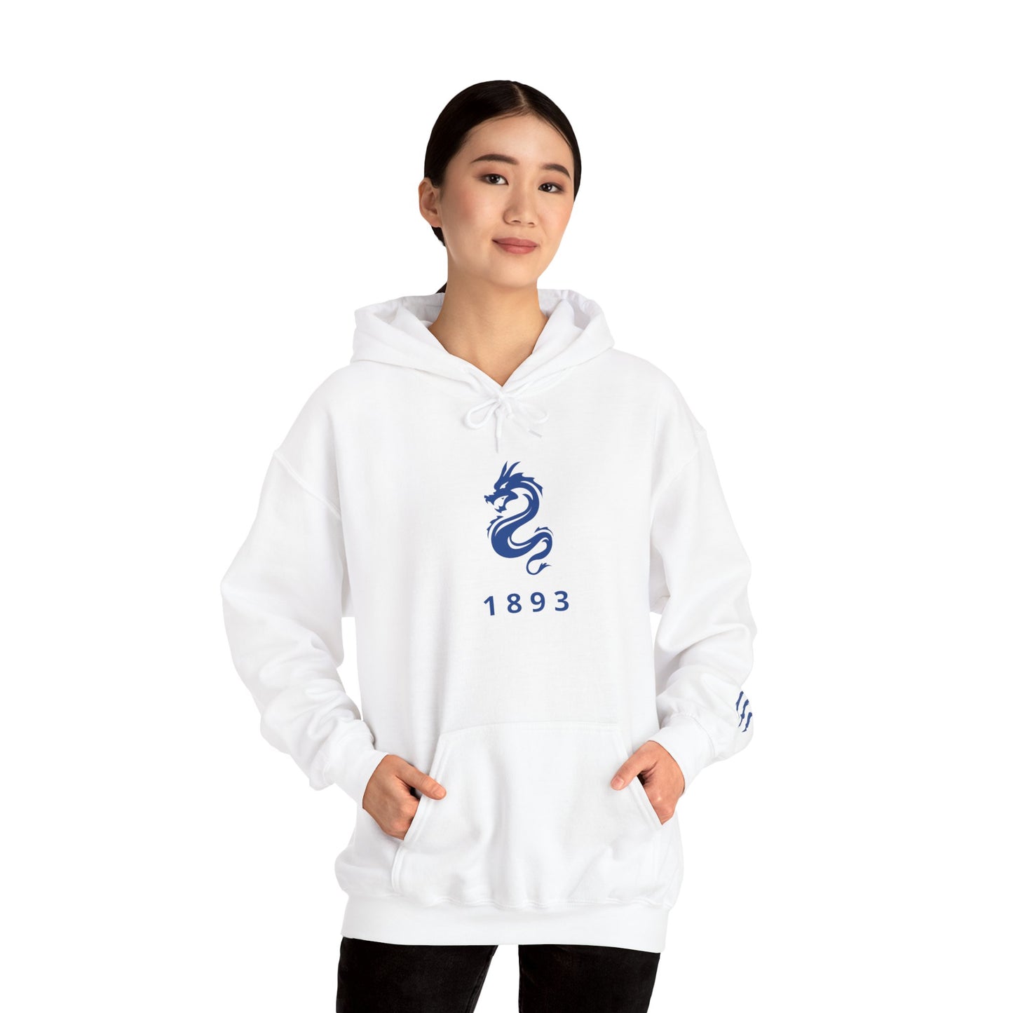 Spirit Dragon Unisex Hoodie with Dragon Claw Sleeve Print