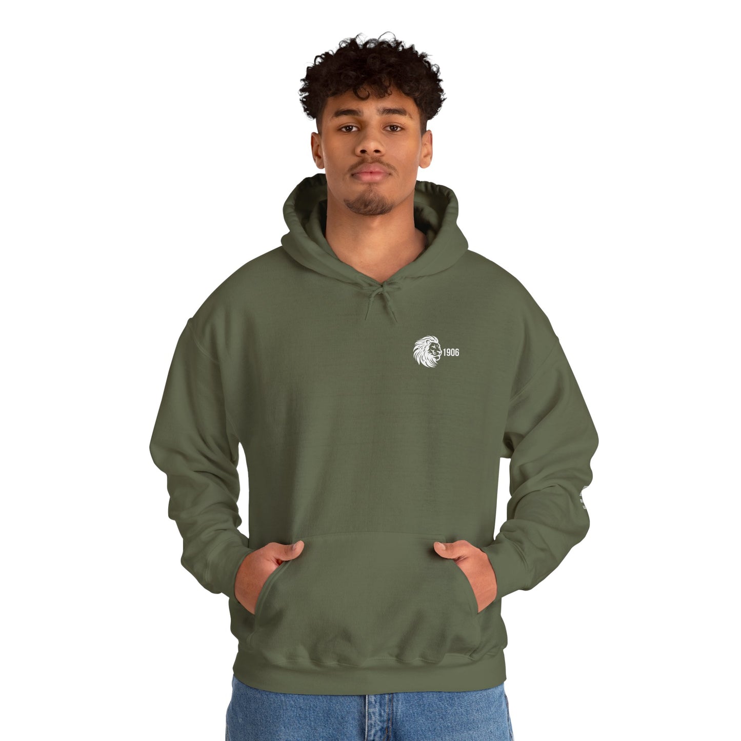 Origins 1906 Unisex Hoodie +  Motto Sleeve Detail