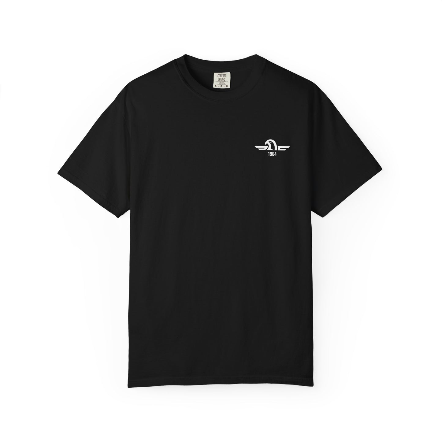 Origins 1904 Unisex Minimal Tee with Eagle Detail
