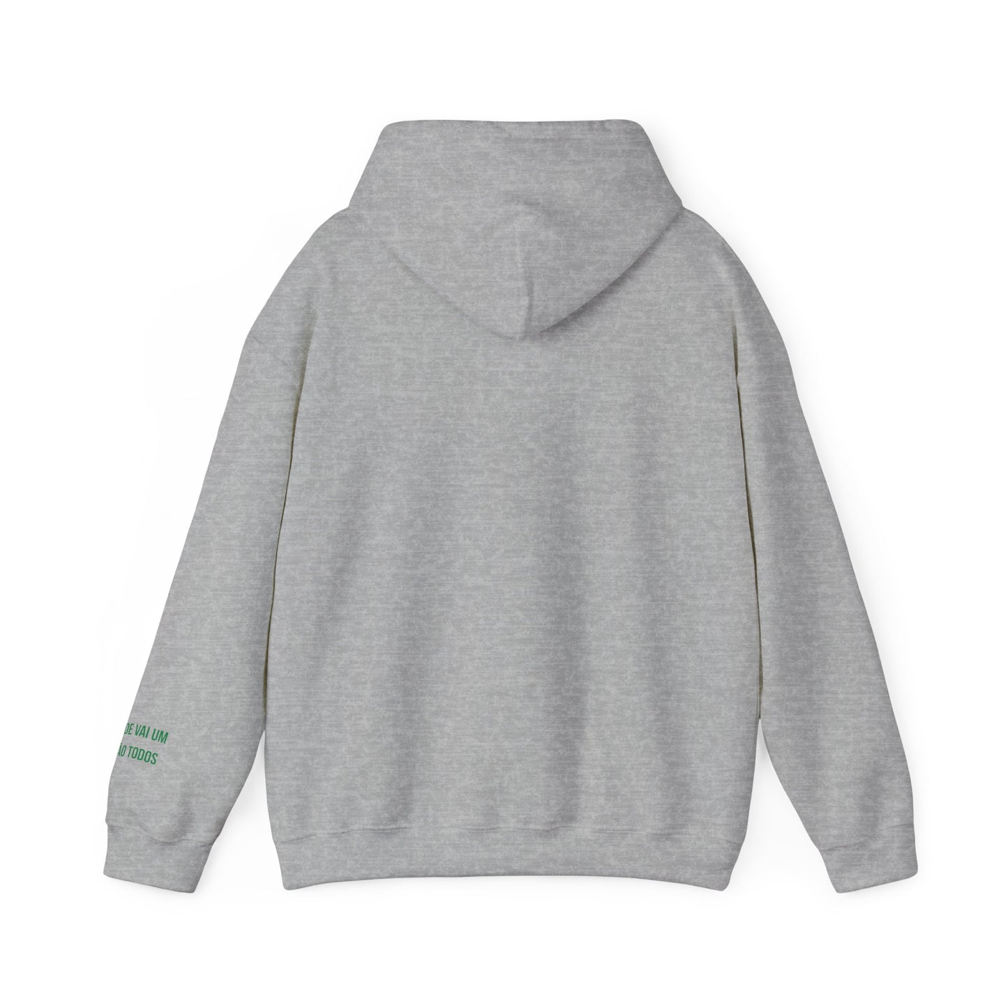 Spirit Lion Unisex Hoodie with Motto Sleeve Print