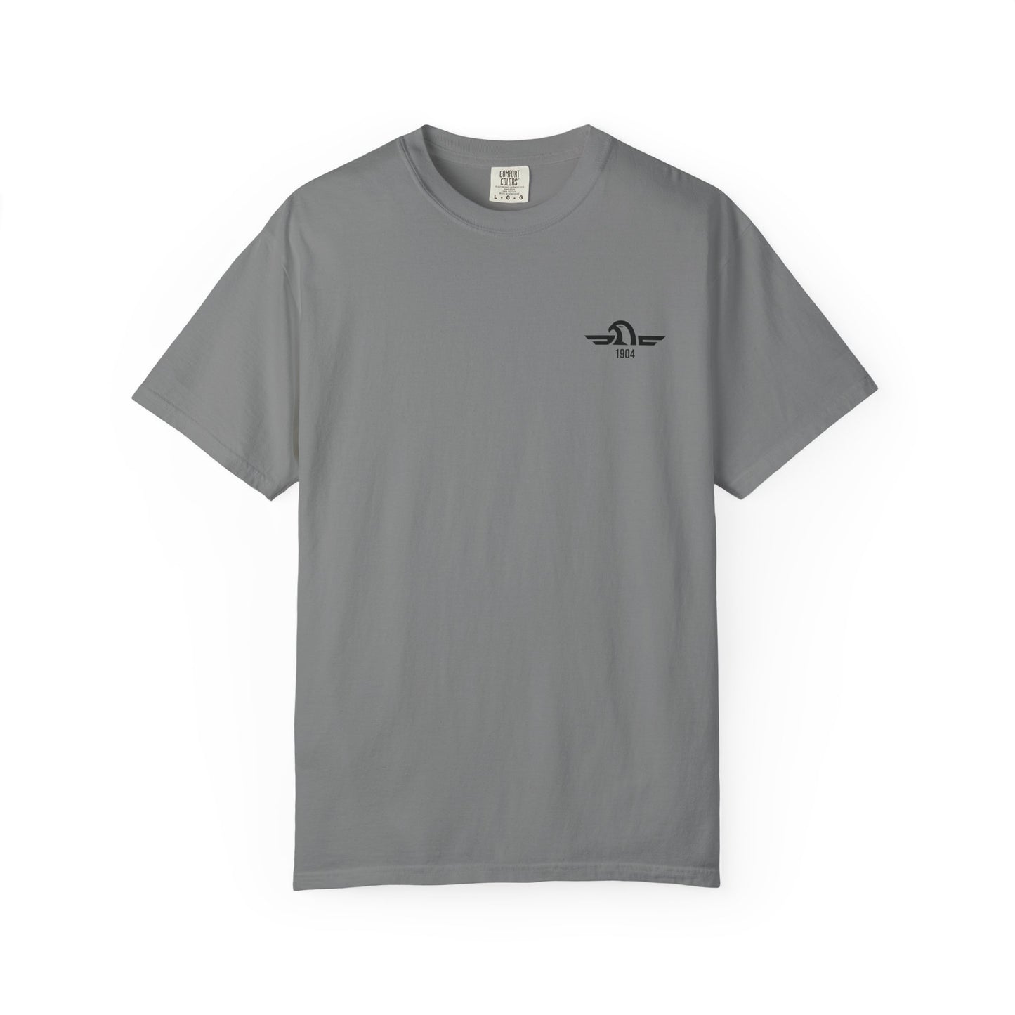 Origins 1904 Unisex Minimal Tee with Eagle Detail