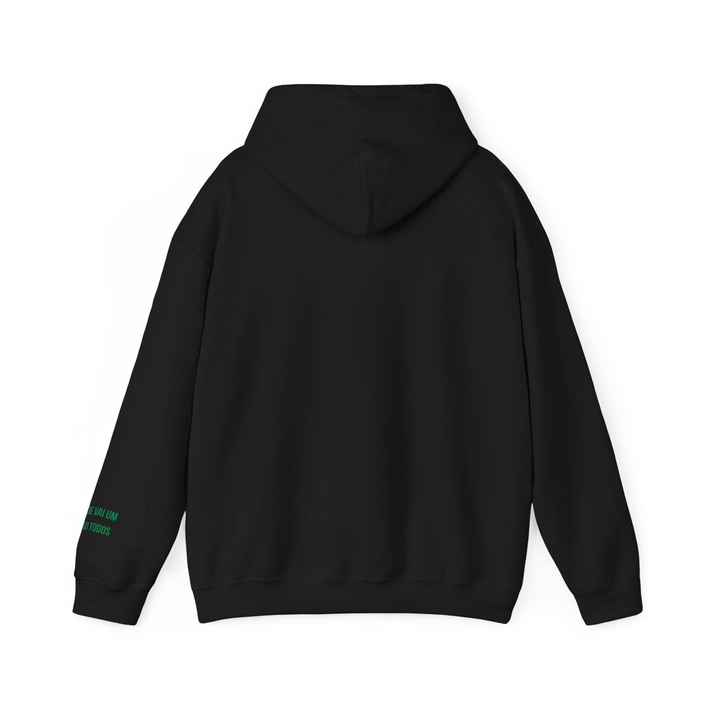 Spirit Lion Unisex Hoodie with Motto Sleeve Print