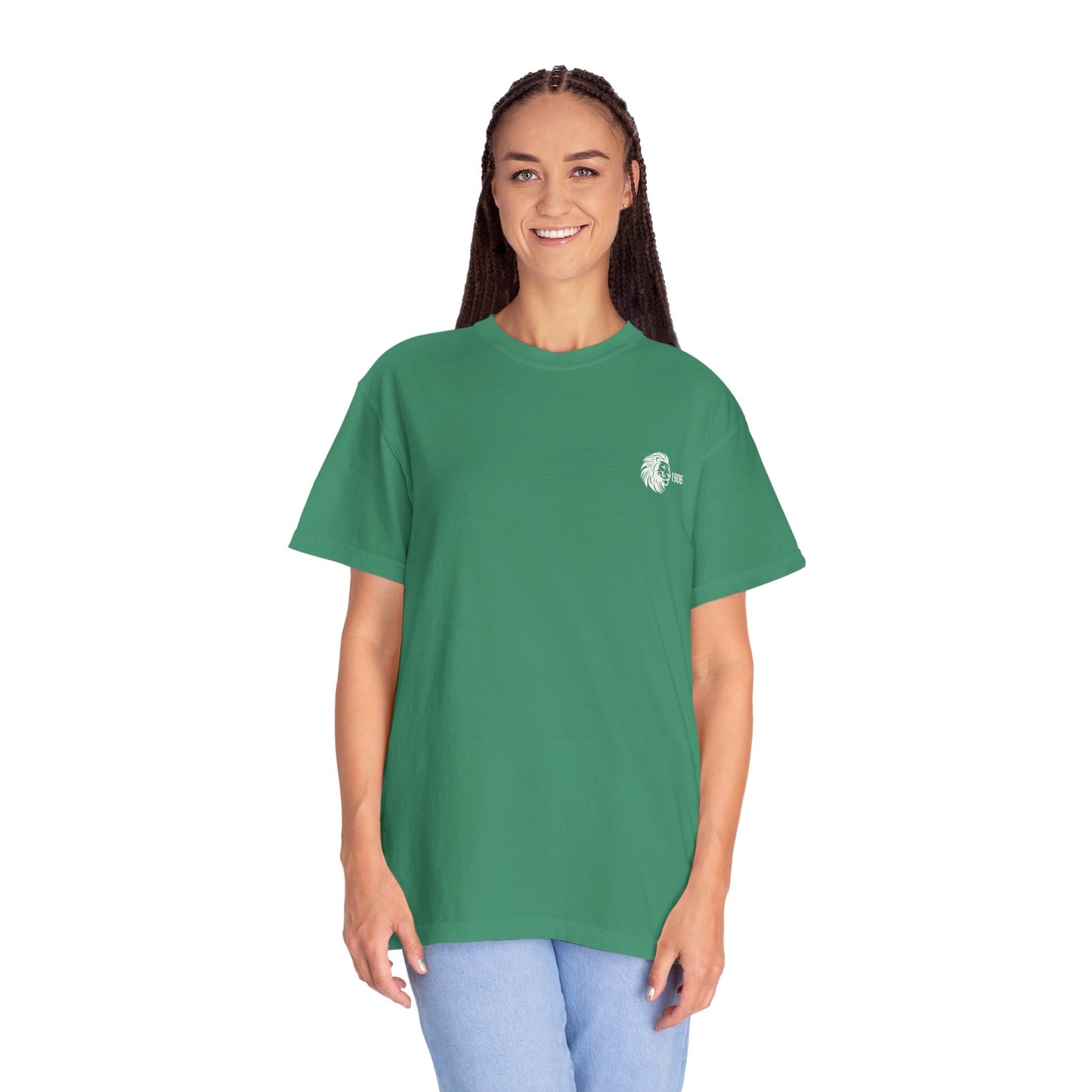 Origins 1906 Unisex Minimal Tee with Lion Detail
