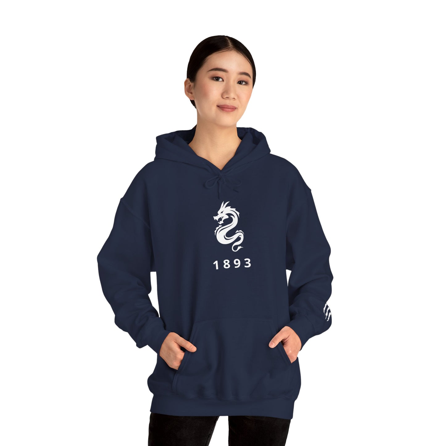 Spirit Dragon Unisex Hoodie with Dragon Claw Sleeve Print