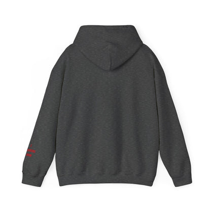 Spirit Eagle Unisex Hoodie with Motto Sleeve Print