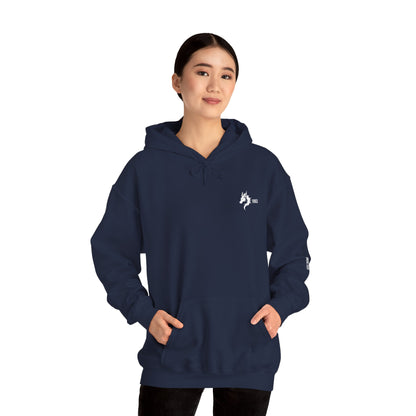 Origins 1893 Unisex Hoodie + Invictos Sleeve Detail