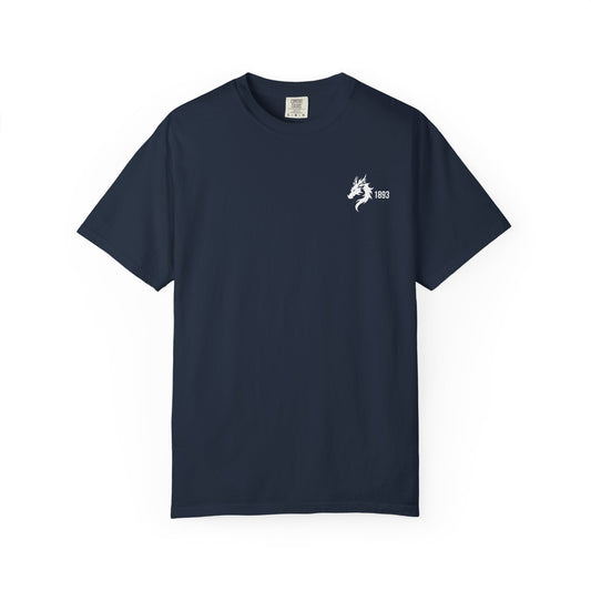Origins 1893 Unisex Minimal Tee with Dragon Detail