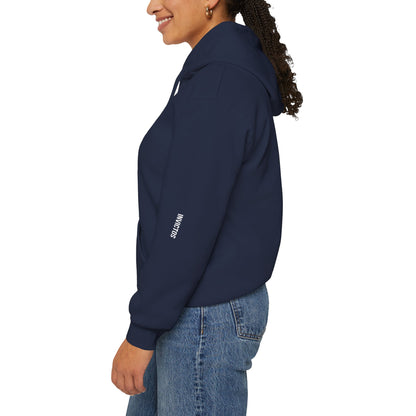 Origins 1893 Unisex Hoodie + Invictos Sleeve Detail