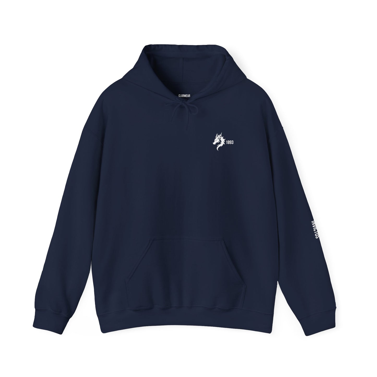 Origins 1893 Unisex Hoodie + Invictos Sleeve Detail