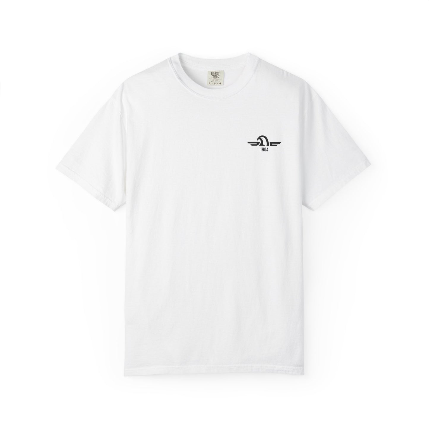 Origins 1904 Unisex Minimal Tee with Eagle Detail
