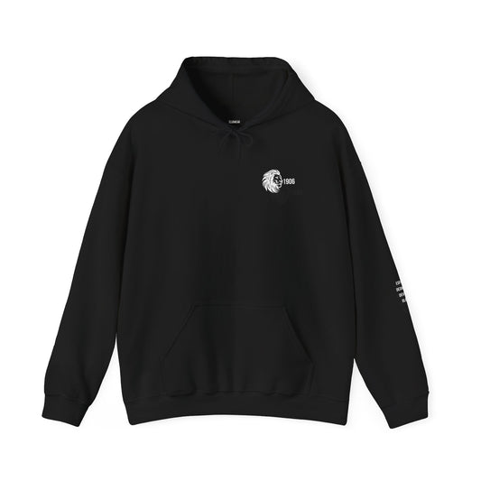 Origins 1906 Unisex Hoodie +  Motto Sleeve Detail